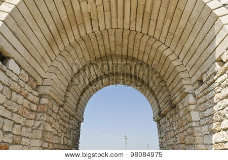 Remains Of The Medieval Fortress On Cape Kaliakra, Bulgaria