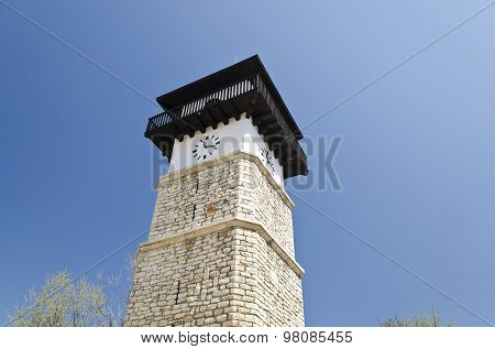 The Clock Tower In The 