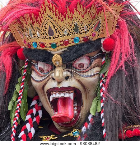 Balinese Ogoh Ogoh Monster At Balinese New Year , Indonesia.