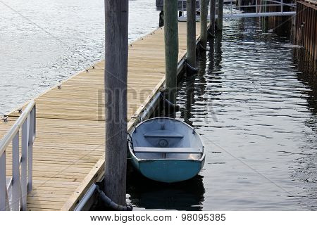 Small Boat at a Dock
