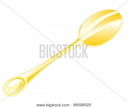 Spoon from gild