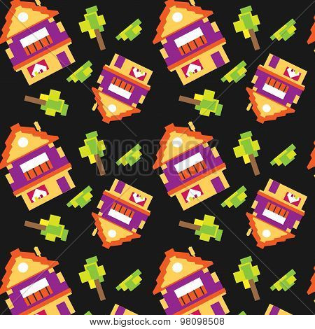 houses pattern