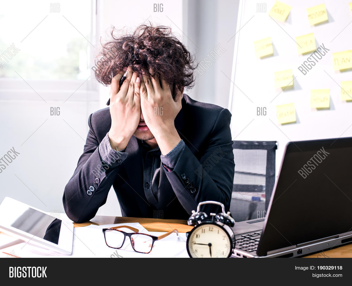 Busy Headache Person Image & Photo (Free Trial) Bigstock