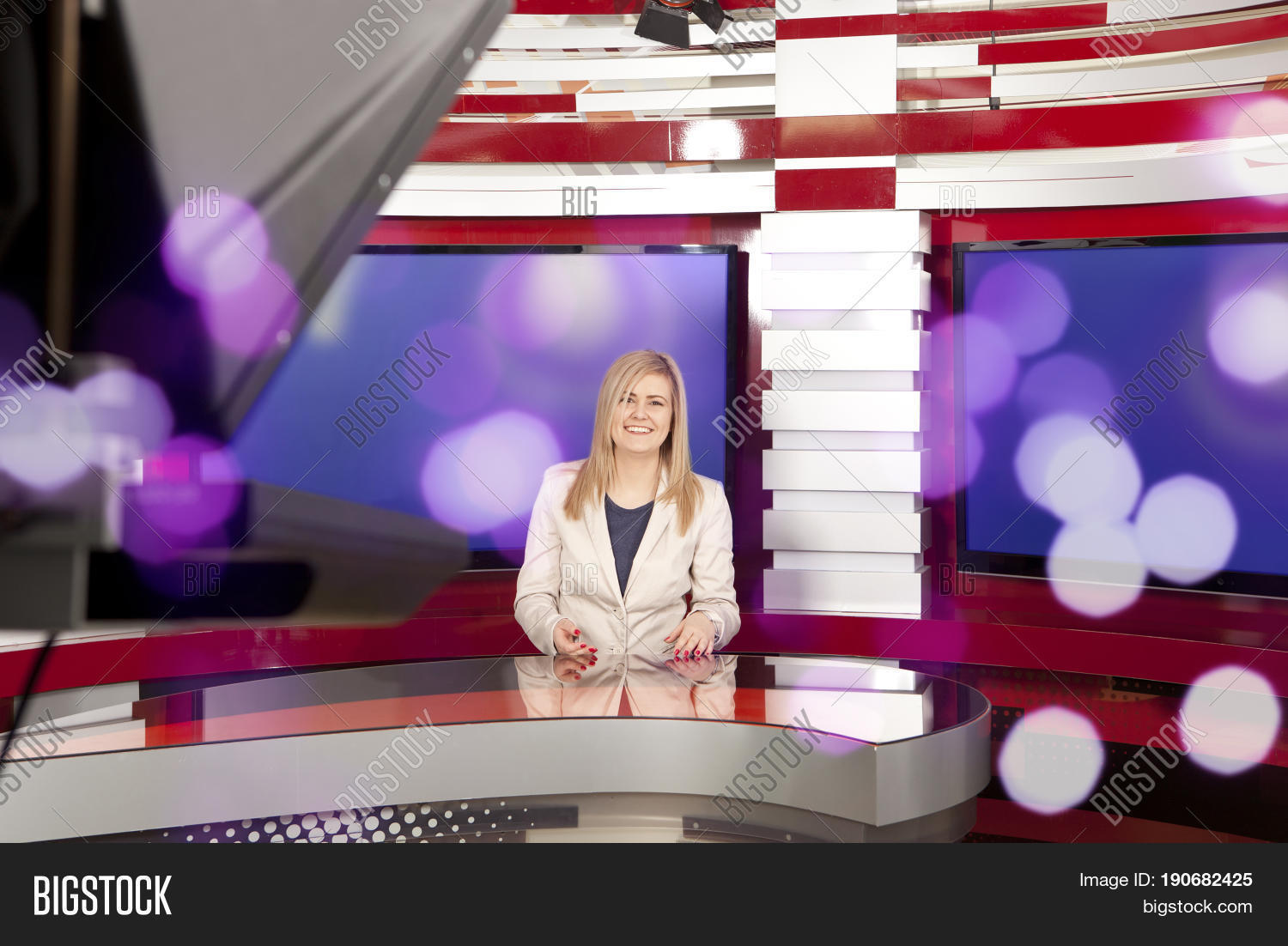 Television Anchorwoman Image & Photo (Free Trial) Bigstock