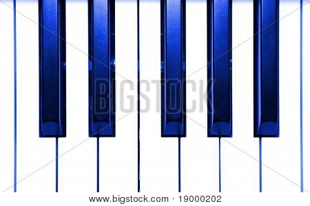 Teclas de Piano abstratas