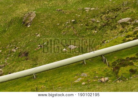 Large Bore Pipe For Hydroelectric Power Station.