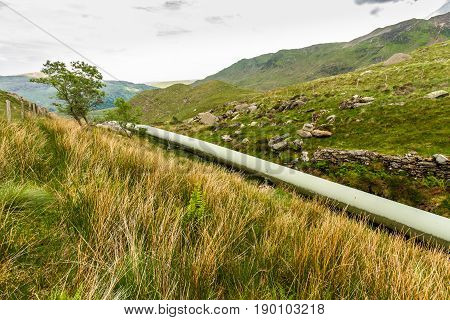 Large Bore Pipe For Hydroelectric Power Station.