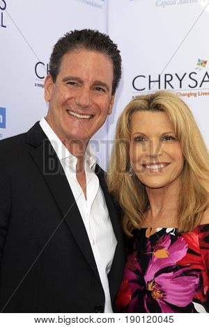 LOS ANGELES - JUN 3:  John Donaldson, Vanna White at the 16th Annual Chrysalis Butterfly Ball at the Private Estate on June 3, 2017 in Los Angeles, CA