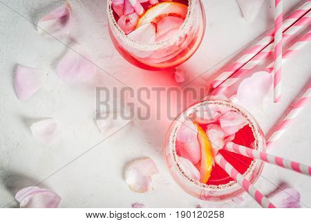 Light Rose Cocktail, Rose Wine