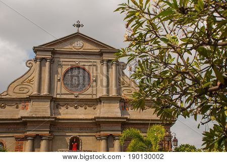 Dumaguete Cathedral at Dumaguete City, Philippines. Historic building