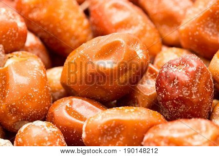 Eleagnus as background. A close . A photo