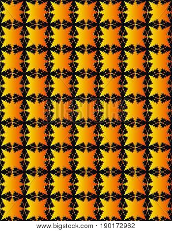 seamless pattern in islamic style. arabic gold star pattern. background for islamic invitations and greeting cards. ornamental decoration in eastern style. ramadan kareem islamic - stock vector