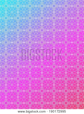 seamless pattern in islamic style. arabic gradient pattern. background for islamic invitations and greeting cards. ornamental decoration in eastern style. ramadan kareem islamic - stock vector