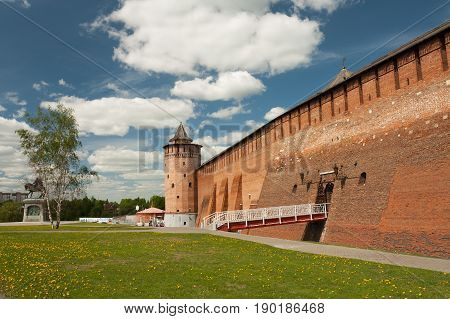 Marinkin Tower Of Kremlin In Kolomna Moscow Region.