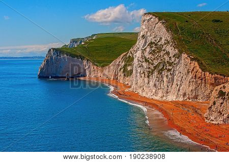 Durdle Door, Dorset, Jurassic Coast, England, United Kingdom