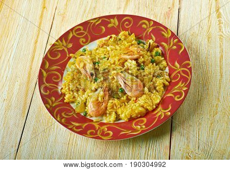 Egyptian Seafood Rice