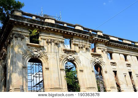 Little Trianon - Ruins Of The Gheorghe Grigore Cantacuzino S Palace.