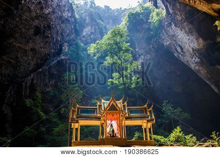 Phraya Nakhon Cave. Khao Sam Roi Yot National Park in Thailand