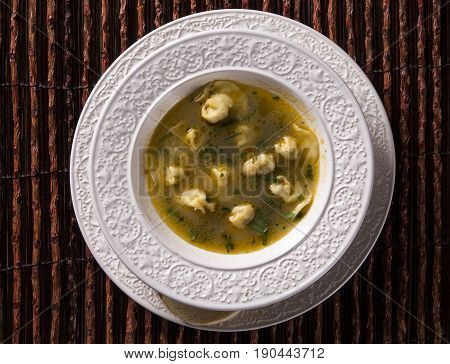 Capeletti In Brodo - Italian Cuisine