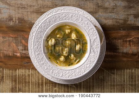 Capeletti In Brodo - Italian Cuisine