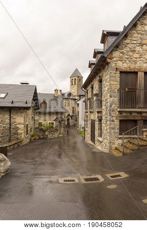 For The Town Of Lanuza In The Pyrenees Of Huesca