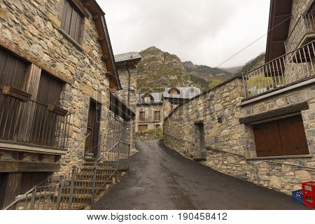 For The Town Of Lanuza In The Pyrenees Of Huesca