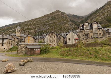 For The Town Of Lanuza In The Pyrenees Of Huesca