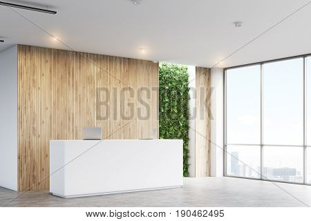 White Reception, Grass Office, Side