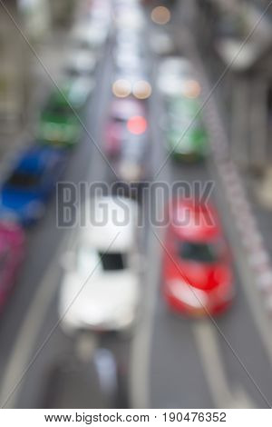 Blur Car Jam Scene