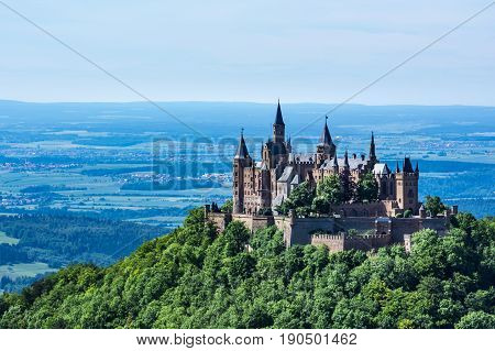 Burg Hohenzollern German European Castle Architecture Ancient Destination Travel Famous Swabia Featu