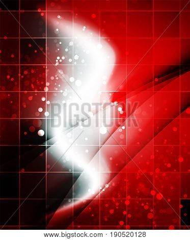 Shiny wave, magic light efffect abstract background