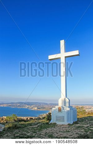 Cross of Sete, south of  France Languedoc-Roussillon Mediterranean