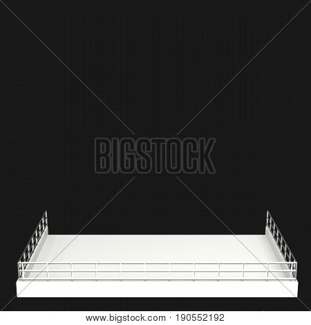 Sales Point Stand 3D Illustration