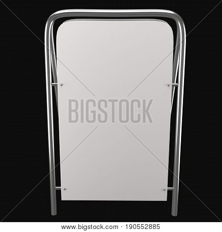 Sales Point Stand 3D Illustration