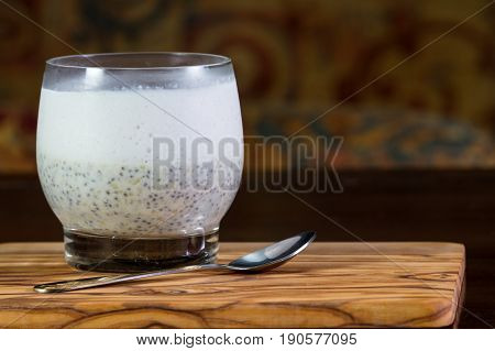 Banana Chia Seed Pudding