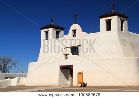 Historic Mission San Agustin de Isleta, Isleta Pueblo, New Mexico