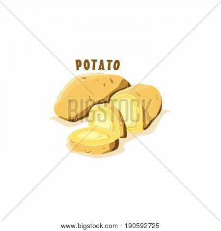 Logo Icon Symbol Design Potato Farm Creative