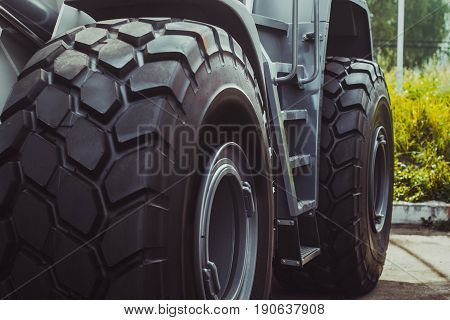 Cargo tires are new at the mining exhibition