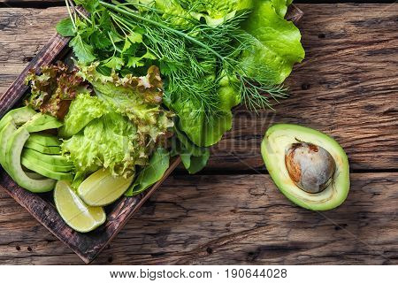 Detox Vegetable Lettuce