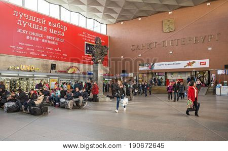 Moscow Railway Station, St-petersburg