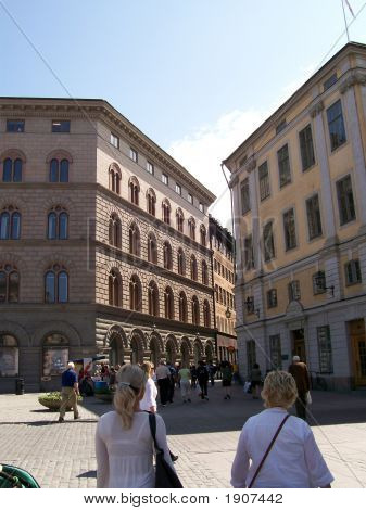 Gamlastan Stockholm Square 01