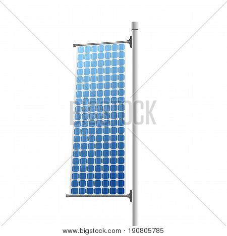 Solar Panel - renewable energy Source. Vector Illustration