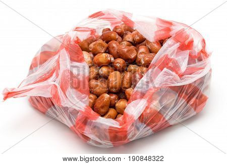 Eleagnus on a white background . A photo