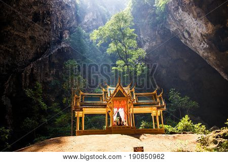 Phraya Nakhon Cave. Khao Sam Roi Yot National Park in Thailand