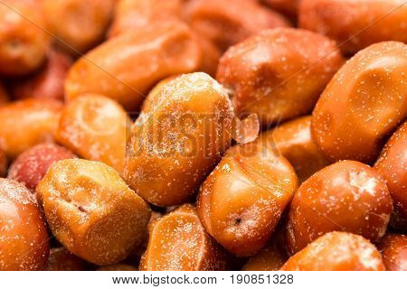 Eleagnus as background . A close A photo