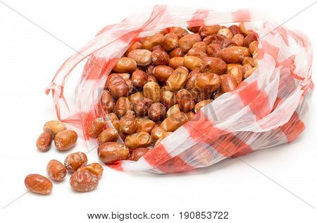 Eleagnus on a white background . A photo