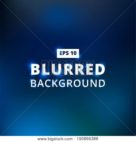 blue dark blue black abstract background blurred gradient vector