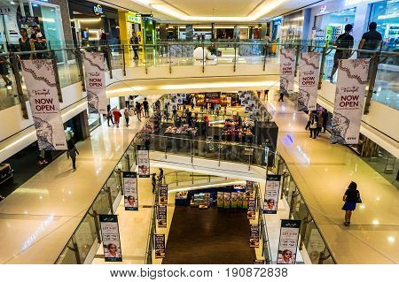 Kota Kinabalu,Sabah-May 29,2017:View of Imago the shopping centre KK Times Square is one of Kota Kinabalu largest shopping centres at Kota Kinabalu,Sabah,Borneo,Malaysia.