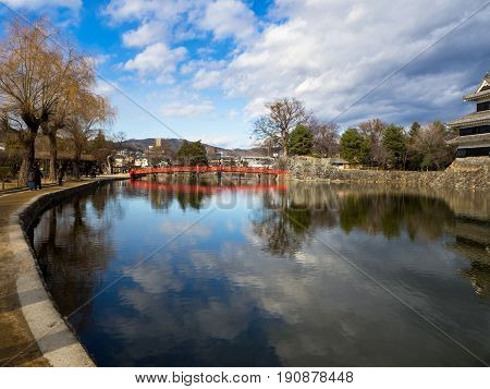 Matsumoto castle in SummerMatsumoto City Nagano Japan