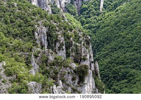 The Ucka mountains in Istria in Croatia.